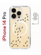 Чехол-накладка iPhone 14 Pro Kruche Magnet Print Муравьи