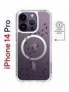 Чехол-накладка iPhone 14 Pro Kruche Magnet Print Муравьи