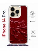 Чехол-накладка iPhone 14 Pro Kruche Magrope Print Dior