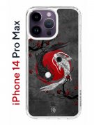 Чехол-накладка Apple iPhone 14 Pro Max (625953) Kruche PRINT Гармония