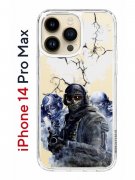 Чехол-накладка iPhone 14 Pro Max Kruche Print Call of Duty