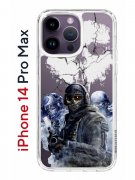 Чехол-накладка iPhone 14 Pro Max Kruche Print Call of Duty