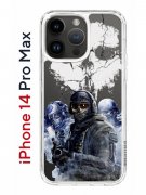 Чехол-накладка iPhone 14 Pro Max Kruche Print Call of Duty