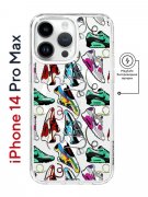 Чехол-накладка Apple iPhone 14 Pro Max (625966) Kruche PRINT Кроссы Nike Air Max