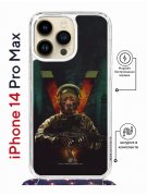 Чехол-накладка iPhone 14 Pro Max Kruche Magrope Print Орда 3