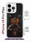 Чехол-накладка iPhone 14 Pro Max Kruche Magrope Print Орда 3