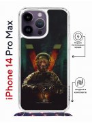 Чехол-накладка iPhone 14 Pro Max Kruche Magrope Print Орда 3