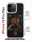 Чехол-накладка iPhone 14 Pro Max Kruche Magrope Print Орда 3