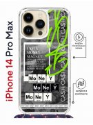 Чехол-накладка iPhone 14 Pro Max Kruche Print Magrope Money Easy