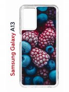 Чехол-накладка Samsung Galaxy A13 (630896) Kruche PRINT Fresh berries