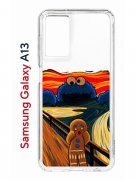 Чехол-накладка Samsung Galaxy A13 (630896) Kruche PRINT Cookie Scream