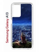 Чехол-накладка Samsung Galaxy A13 (630896) Kruche PRINT Ночные Огни