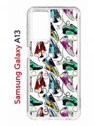 Чехол-накладка Samsung Galaxy A13 (630896) Kruche PRINT Кроссы Nike Air Max
