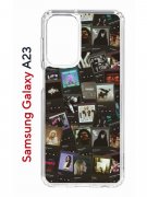 Чехол-накладка Samsung Galaxy A23 (630893) Kruche PRINT Плейлисты