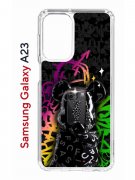 Чехол-накладка Samsung Galaxy A23 (630893) Kruche PRINT Микки Маус