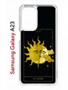 Чехол-накладка Samsung Galaxy A23 (630893) Kruche PRINT Tarot Lovers