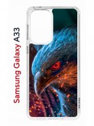 Чехол-накладка Samsung Galaxy A33 Kruche Print Орел