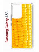 Чехол-накладка Samsung Galaxy A53 5G (630894) Kruche PRINT Кукуруза