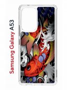 Чехол-накладка Samsung Galaxy A53 5G (630894) Kruche PRINT Кои