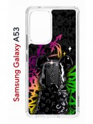 Чехол-накладка Samsung Galaxy A53 5G (630894) Kruche PRINT Микки Маус