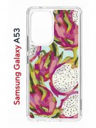 Чехол-накладка Samsung Galaxy A53 5G (630894) Kruche PRINT Питахайя