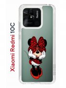 Чехол-накладка Xiaomi Redmi 10C Kruche Print Минни