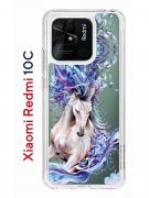 Чехол-накладка Xiaomi Redmi 10C (623779) Kruche PRINT Грация