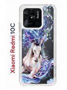 Чехол-накладка Xiaomi Redmi 10C (623779) Kruche PRINT Грация