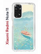 Чехол-накладка Xiaomi Redmi Note 11  (623778) Kruche PRINT озеро цветов