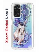 Чехол-накладка Xiaomi Redmi Note 11  (623778) Kruche PRINT Грация