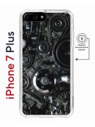 Чехол-накладка iPhone 7 Plus/8 Plus Kruche Magnet Print Двигатель