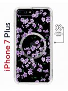 Чехол-накладка iPhone 7 Plus/8 Plus Kruche Magnet Print Сакура