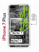 Чехол-накладка iPhone 7 Plus/8 Plus Kruche Magnet Print Money Easy