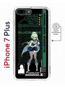 Чехол-накладка Apple iPhone 7 Plus (626141) Kruche PRINT Sucrose Genshin