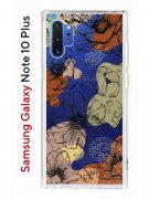 Чехол-накладка Samsung Galaxy Note 10+ (580678) Kruche PRINT Ягоды и Цветы