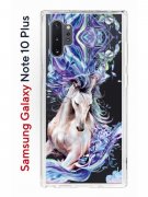 Чехол-накладка Samsung Galaxy Note 10+ Kruche Print Грация