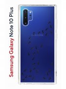 Чехол-накладка Samsung Galaxy Note 10+ Kruche Print Муравьи
