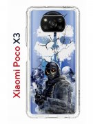 Чехол-накладка Xiaomi Poco X3/Poco X3 Pro Kruche Print Call of Duty