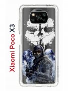 Чехол-накладка Xiaomi Poco X3/Poco X3 Pro Kruche Print Call of Duty