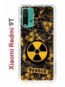 Чехол-накладка Xiaomi Redmi 9T Kruche Print Danger