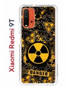 Чехол-накладка Xiaomi Redmi 9T Kruche Print Danger