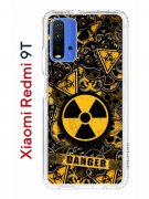 Чехол-накладка Xiaomi Redmi 9T Kruche Print Danger