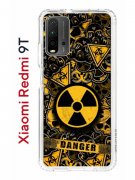 Чехол-накладка Xiaomi Redmi 9T Kruche Print Danger