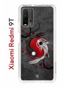 Чехол-накладка Xiaomi Redmi 9T Kruche Print Гармония