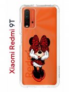 Чехол-накладка Xiaomi Redmi 9T Kruche Print Минни