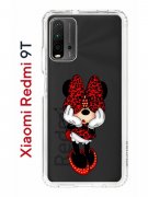Чехол-накладка Xiaomi Redmi 9T Kruche Print Минни
