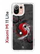 Чехол-накладка Xiaomi Mi 11 Lite Kruche Print Гармония