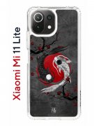 Чехол-накладка Xiaomi Mi 11 Lite Kruche Print Гармония