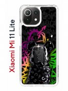 Чехол-накладка Xiaomi Mi 11 Lite (623777) Kruche PRINT Микки Маус