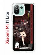 Чехол-накладка Xiaomi Mi 11 Lite Kruche Print Hu Tao Genshin